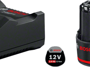 2 x GBA 12V 2.0Ah + GAL 12V-40 Professional Akü