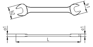 0130 İki Ağız Anahtar Uzun Boy (mm) (2)