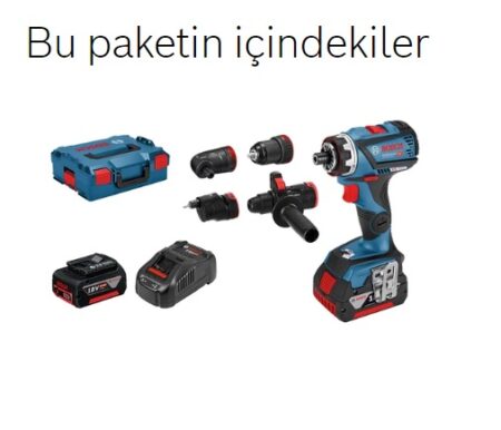 GSR 18V-60 FC Professional Akülü DelmeVidalama Makinesi
