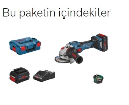GWS 18V-15 SC Professional Akülü taşlama makinesi BITURBO