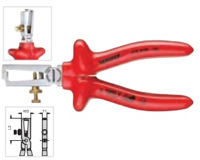 VDE 8098 Kablo Sıyırma Pensesi (1)