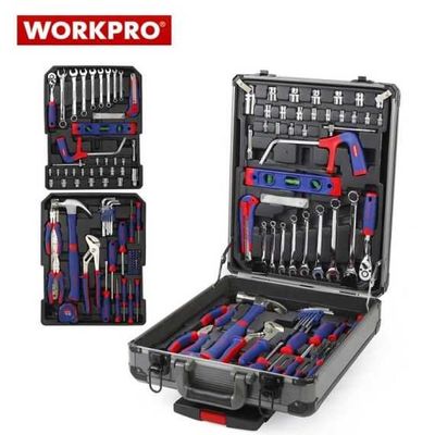 WORKPRO W009030 Alüminyum Takım Çantalı Alet Seti, 111 Parça (1)