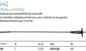 641 Spiralli Kıskaç (2)