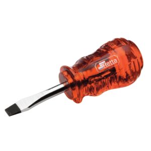 Asetat Saplı Topaç Düz Tornavida