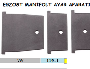 EGZOST MANİFOLT AYAR APARATI