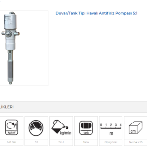 5135 ANT DUVAR-TANK TİPİ HAVALI ANTİFİRİZ POMPASI (2)