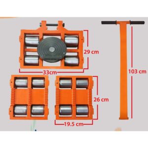 6 Ton Plastik Teker