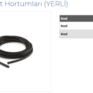 AKHY AKARYAKIT HORTUMLARI (YERLİ) (2)
