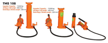 TMS-108 HİDROLİK KRİKO