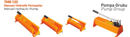 TMS-122 MANUEL HİDROLİK POMPALAR